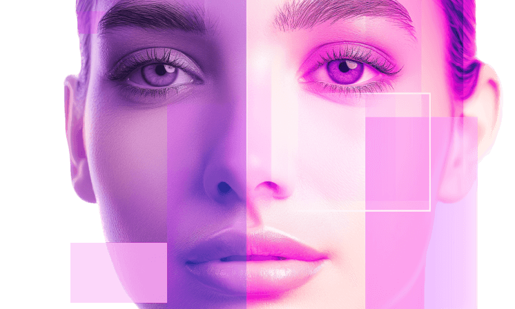 Combined facial with peeling